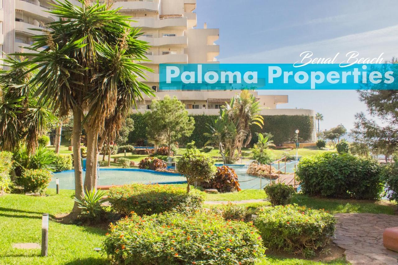 Benal Beach Suite Ii, Estudio Con Parque Acuatico Y Vistas Al Mar. Benalmádena Dış mekan fotoğraf