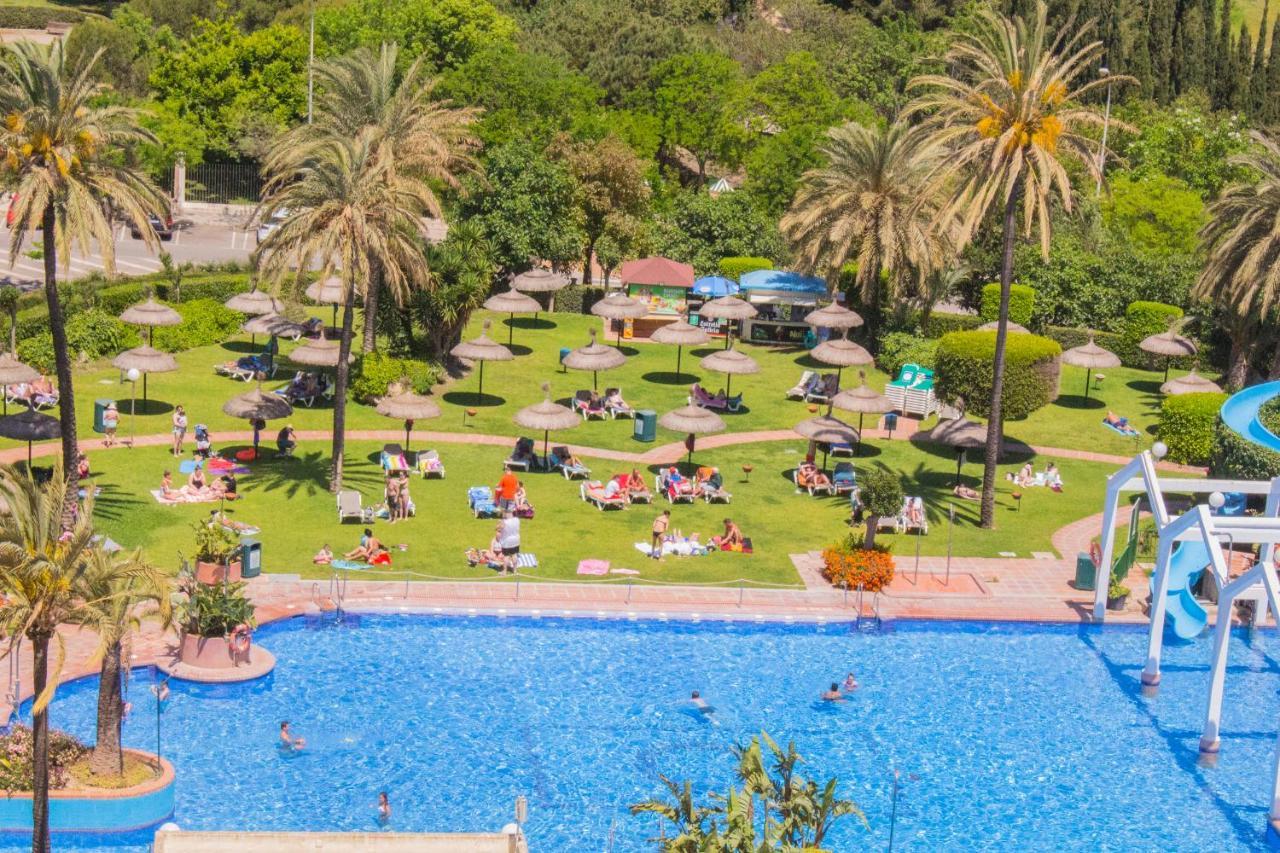 Benal Beach Suite Ii, Estudio Con Parque Acuatico Y Vistas Al Mar. Benalmádena Dış mekan fotoğraf