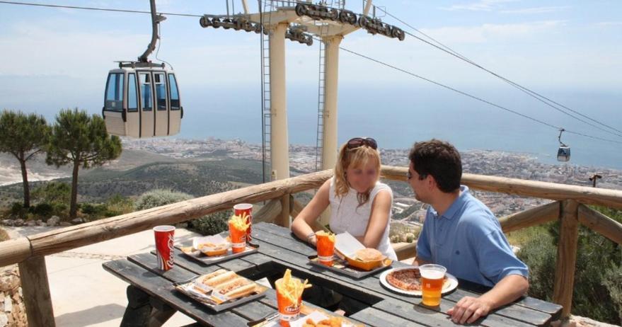 Benal Beach Suite Ii, Estudio Con Parque Acuatico Y Vistas Al Mar. Benalmádena Dış mekan fotoğraf